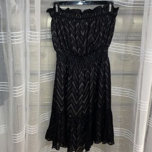 - REBECCA TAYLOR strapless dress worn once stunning waist stretches to 20 inch